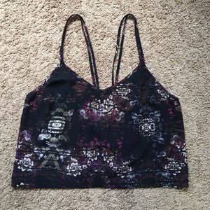 Silence + Noise cropped tank